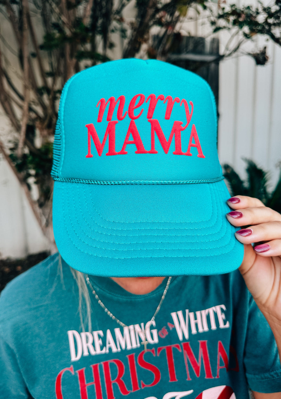 Merry Mama Jade Foam Trucker Hat