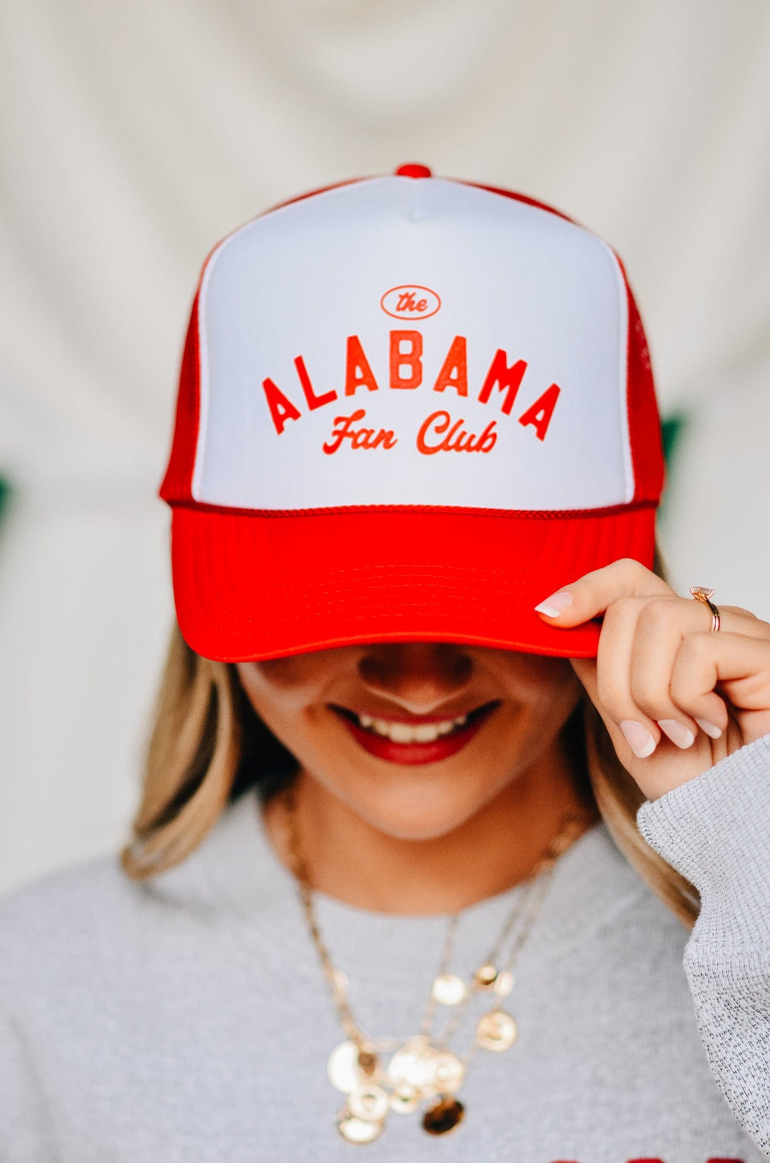 Alabama Fan Club Red/White Trucker