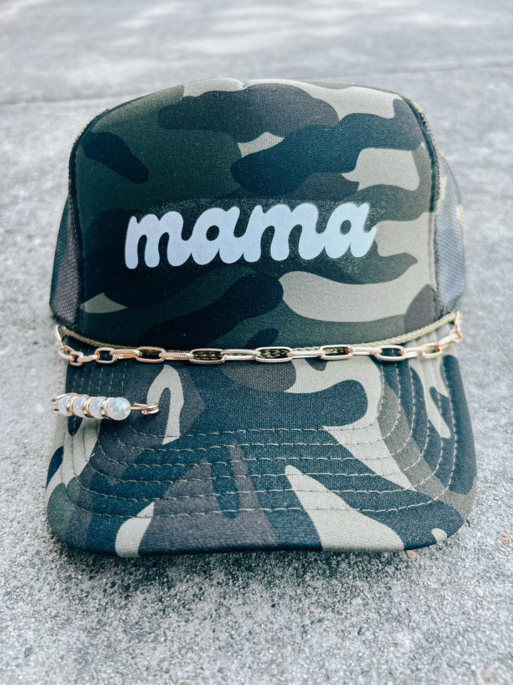 Mama Full Camo Trucker Hat