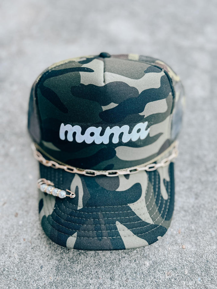 Mama Full Camo Trucker Hat