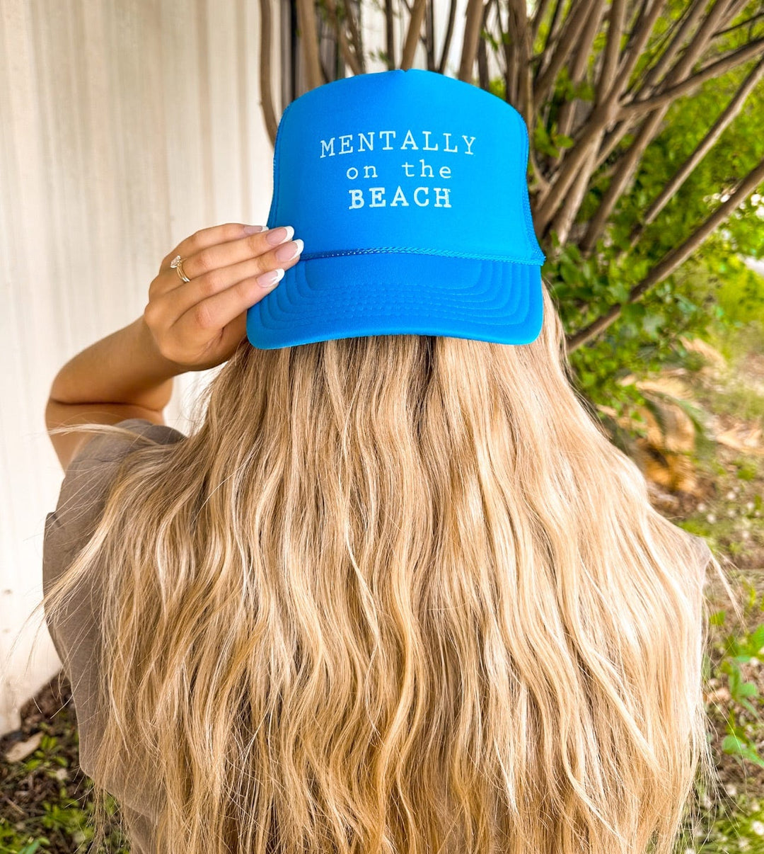 Mentally On The Beach Trucker Hat