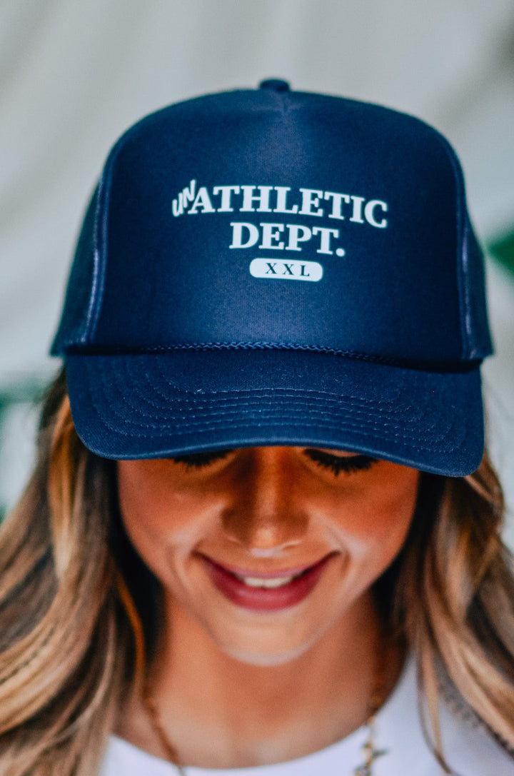 Unathletic Dept. Navy Trucker Hat