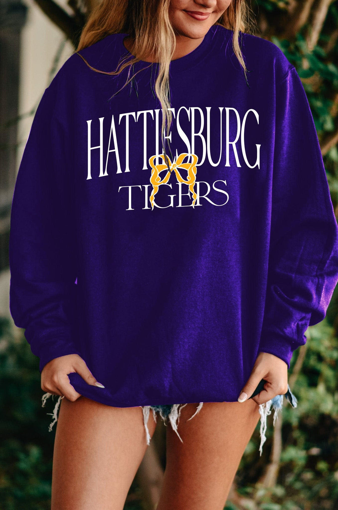 Hattiesburg Bow Sweatshirt