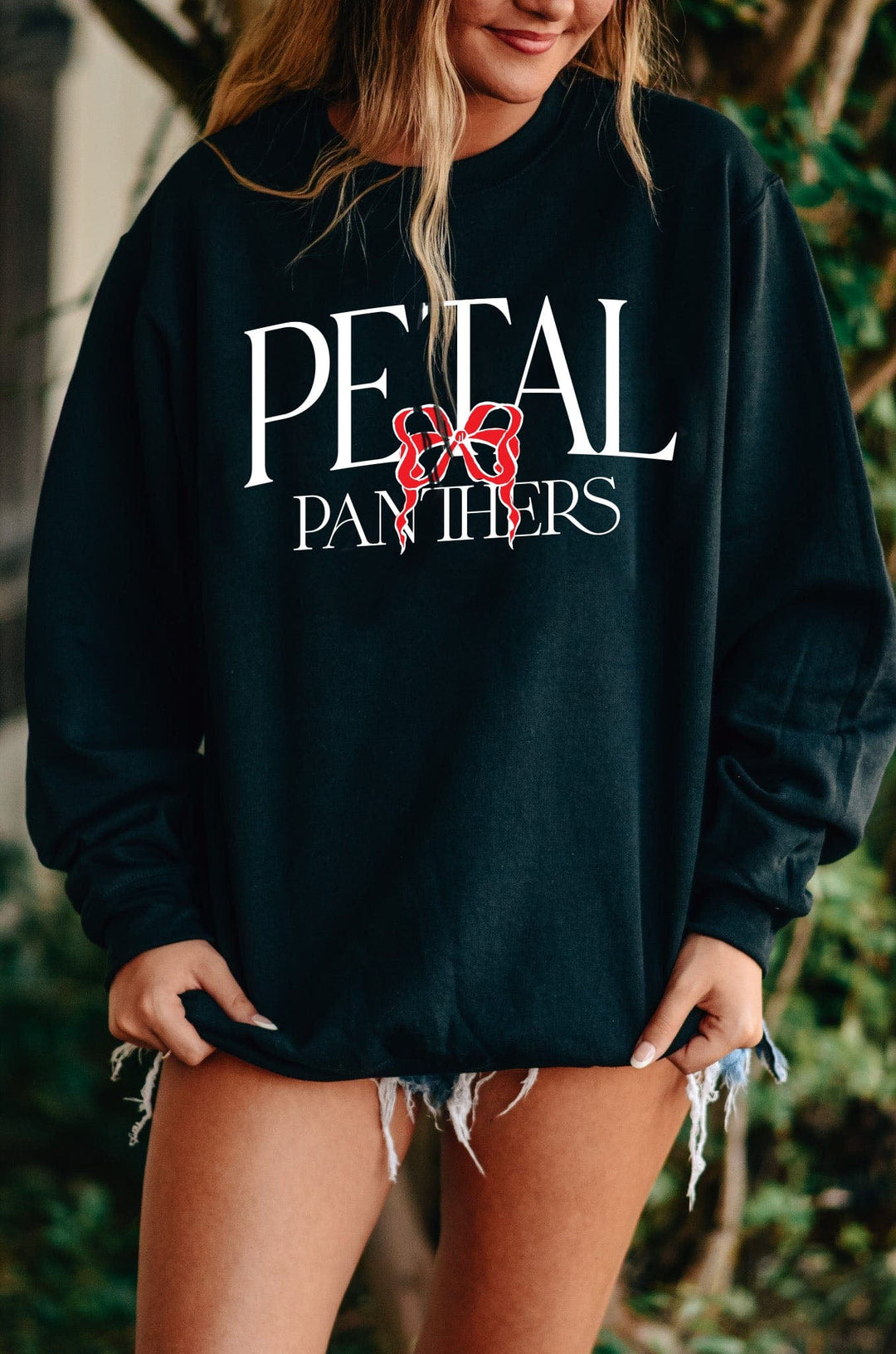 Petal Bow Sweatshirt