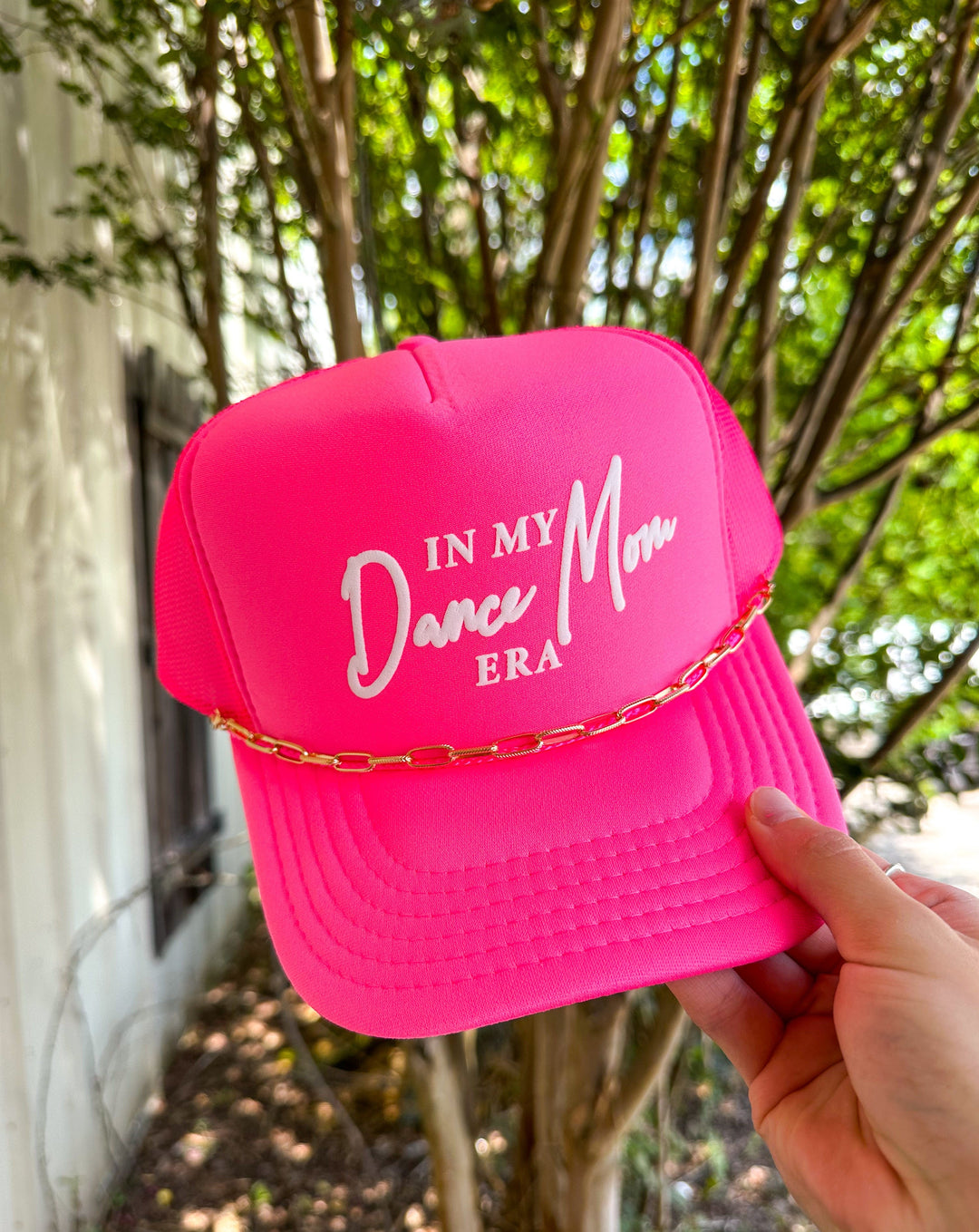 In My Dance Mom Era Hot Pink Trucker Hat