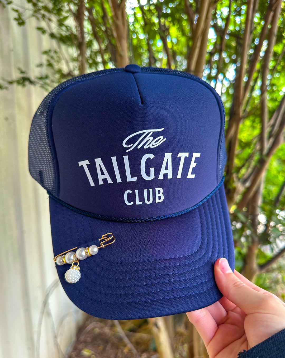 The Tailgate Club Navy Trucker