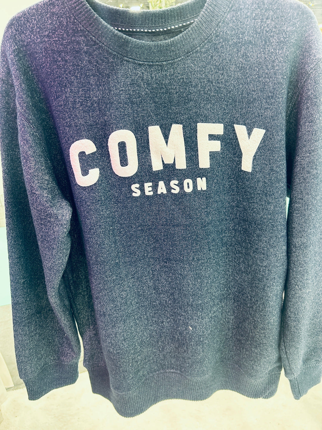 Comfy Season Knit Sweatshirt