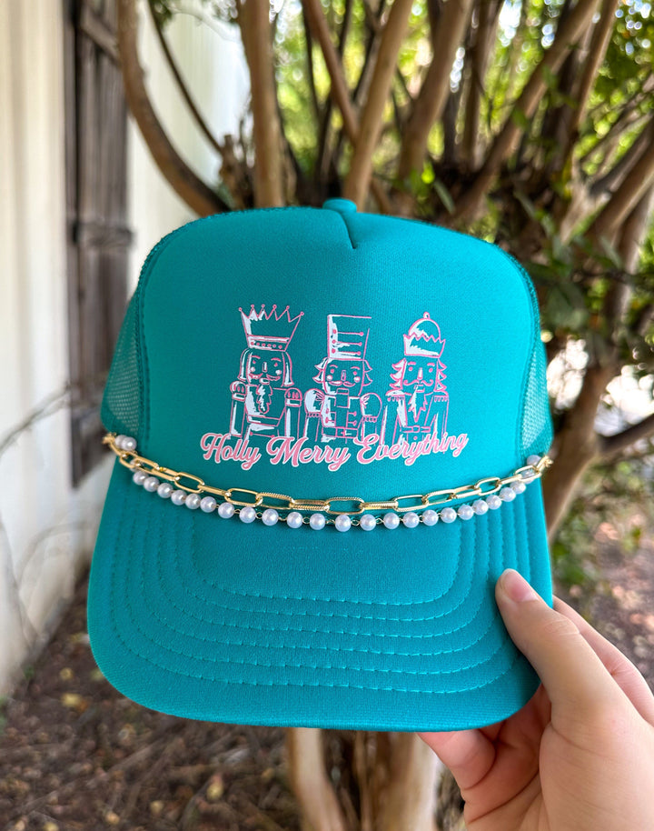 Holly Merry Everything Nutcracker Jade Trucker
