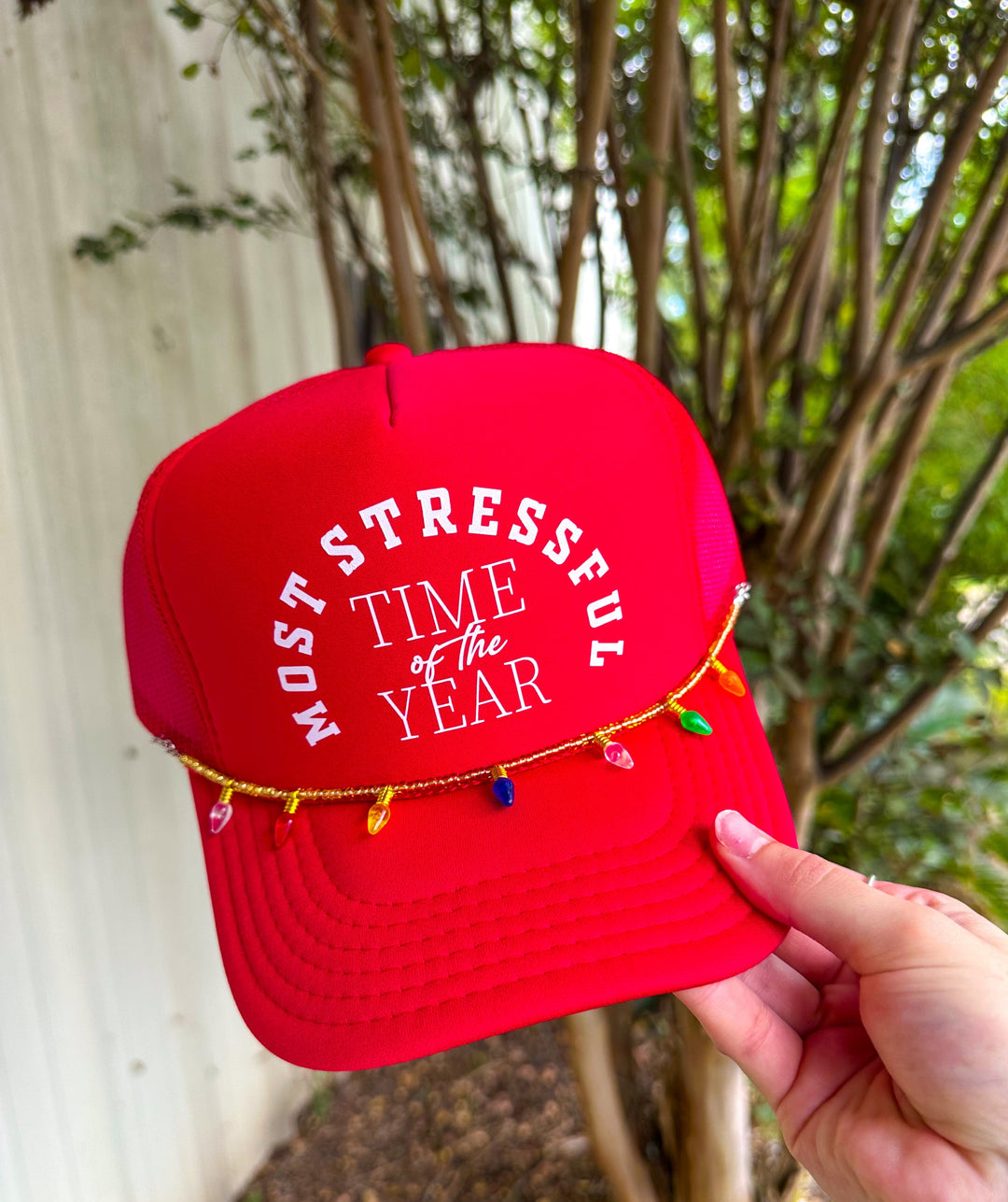 Most Stressful Time Of The Year Red Trucker