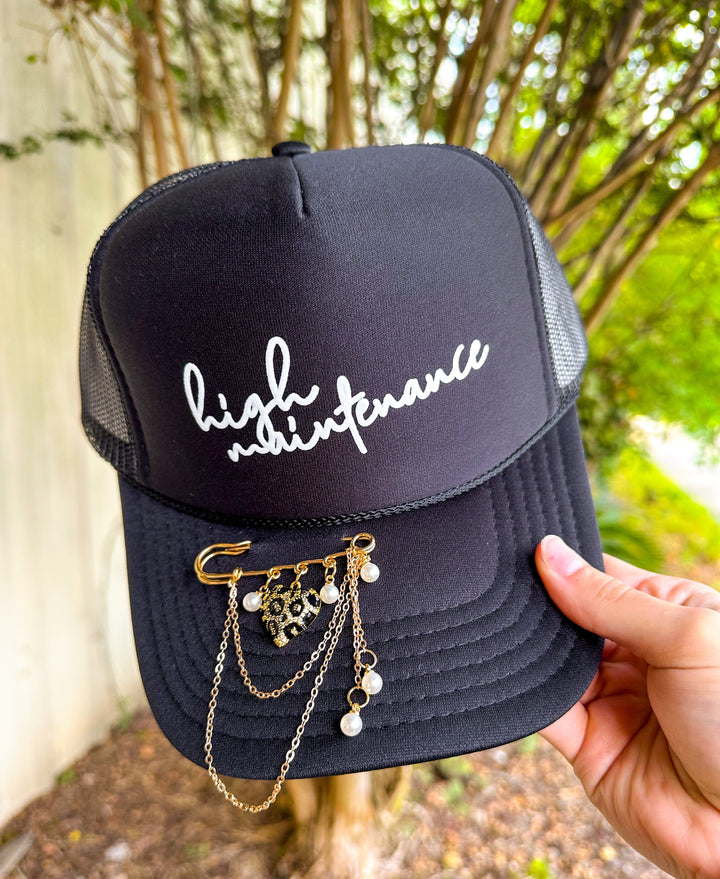 High Maintenance Black Trucker