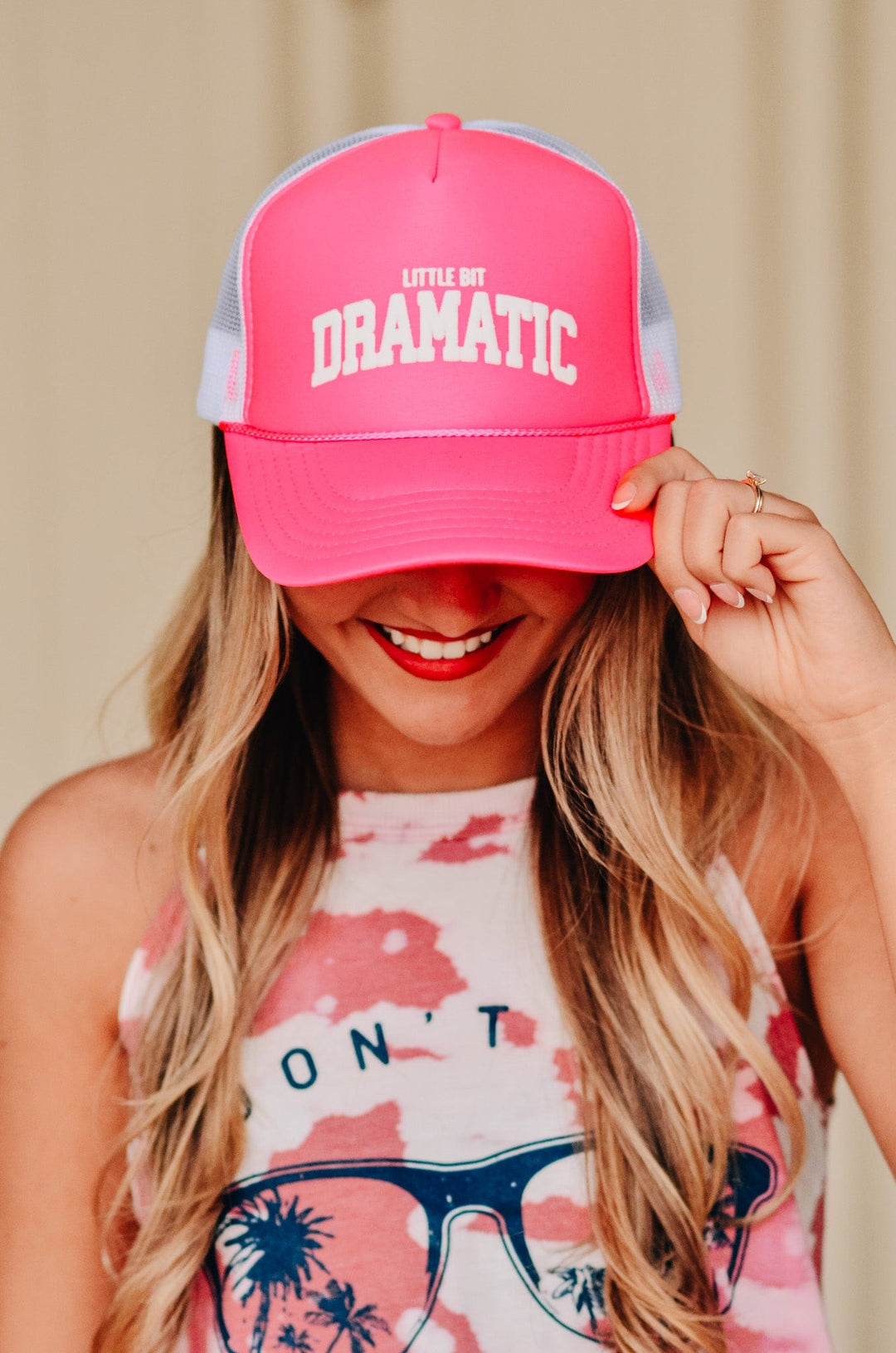 Lil Bit Dramatic Trucker Hat