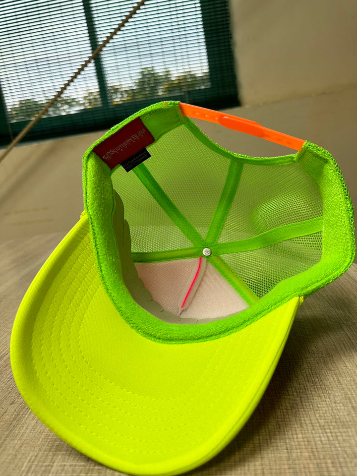 Everything Is Fine Pink Multi-Trucker Hat