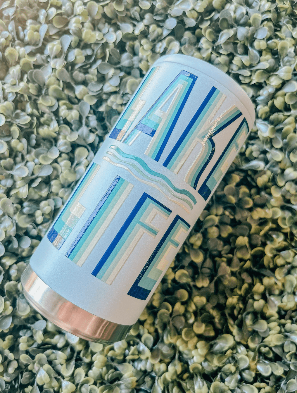 Lake Life Skinny Can Cooler