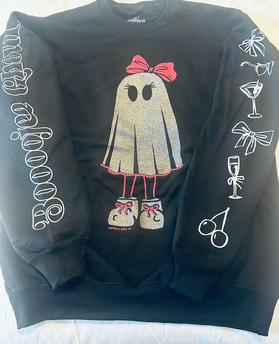 Boojee Ghouls Black Sweatshirt
