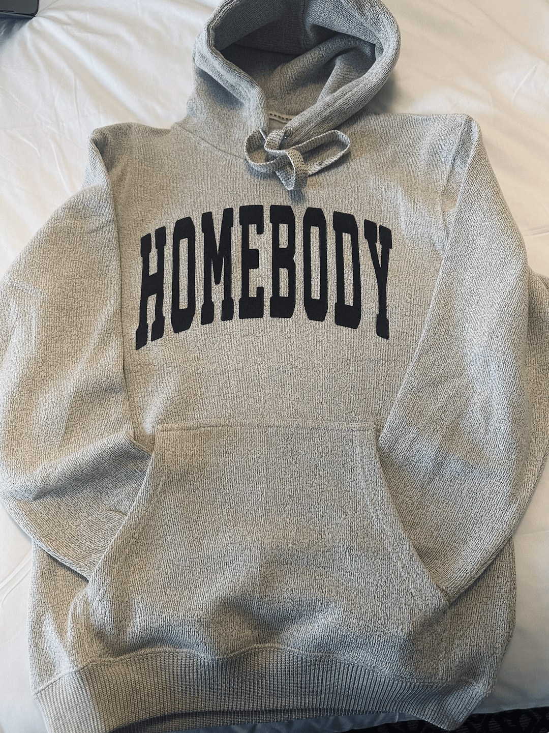 Homebody Oatmeal Knit Hoodie