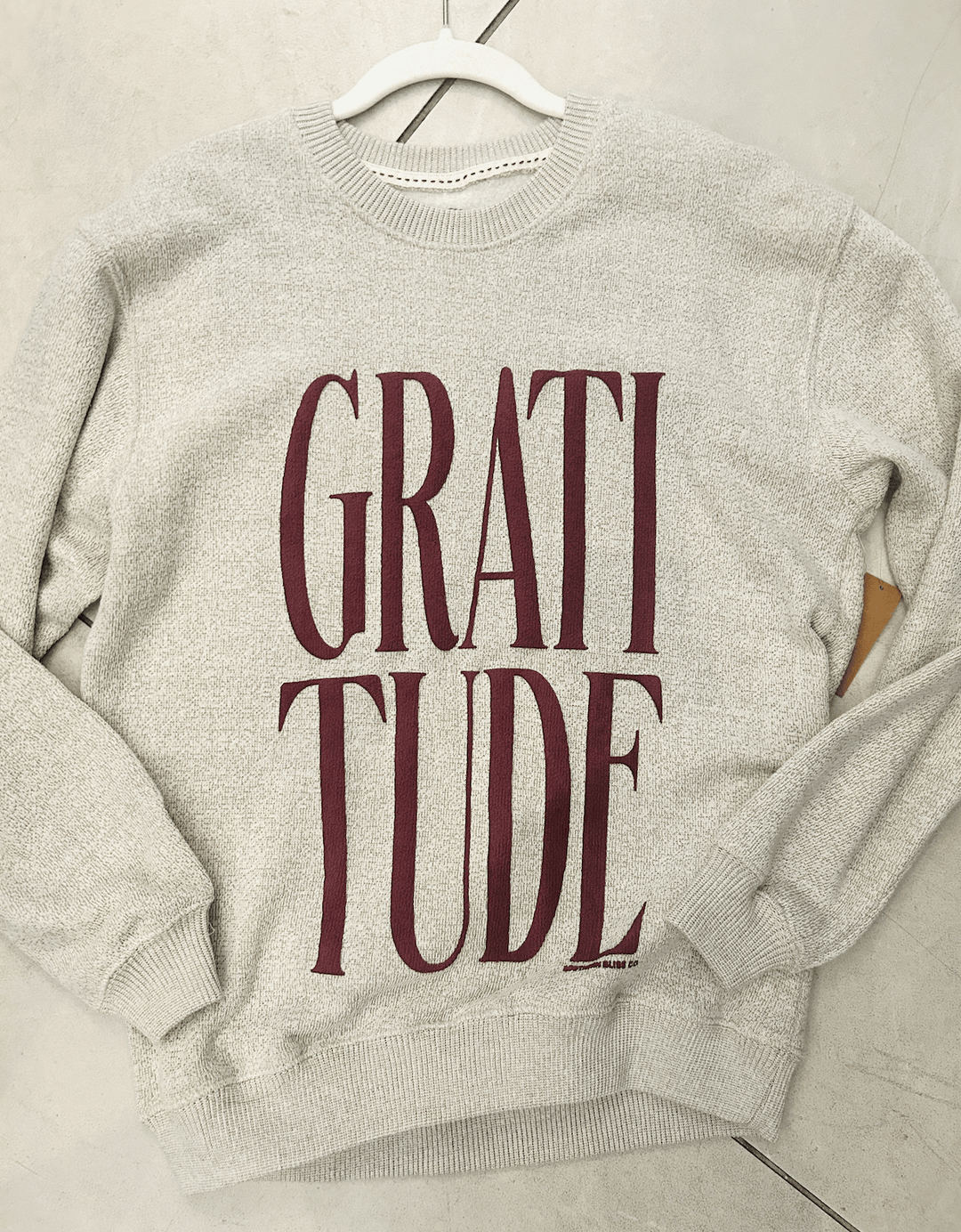 Gratitude Oatmeal Knit