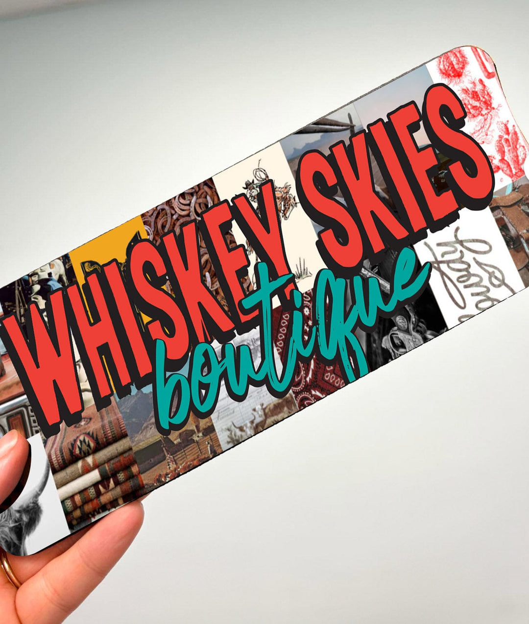 {Custom} Western Howdy Slap Band Koozie