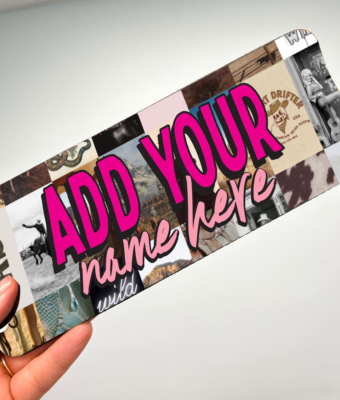 {Custom} Cowgirl Slap Band Koozie