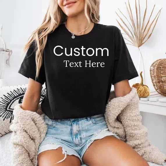 {CUSTOM 12PC MIN} Bella Canvas Cotton Tee