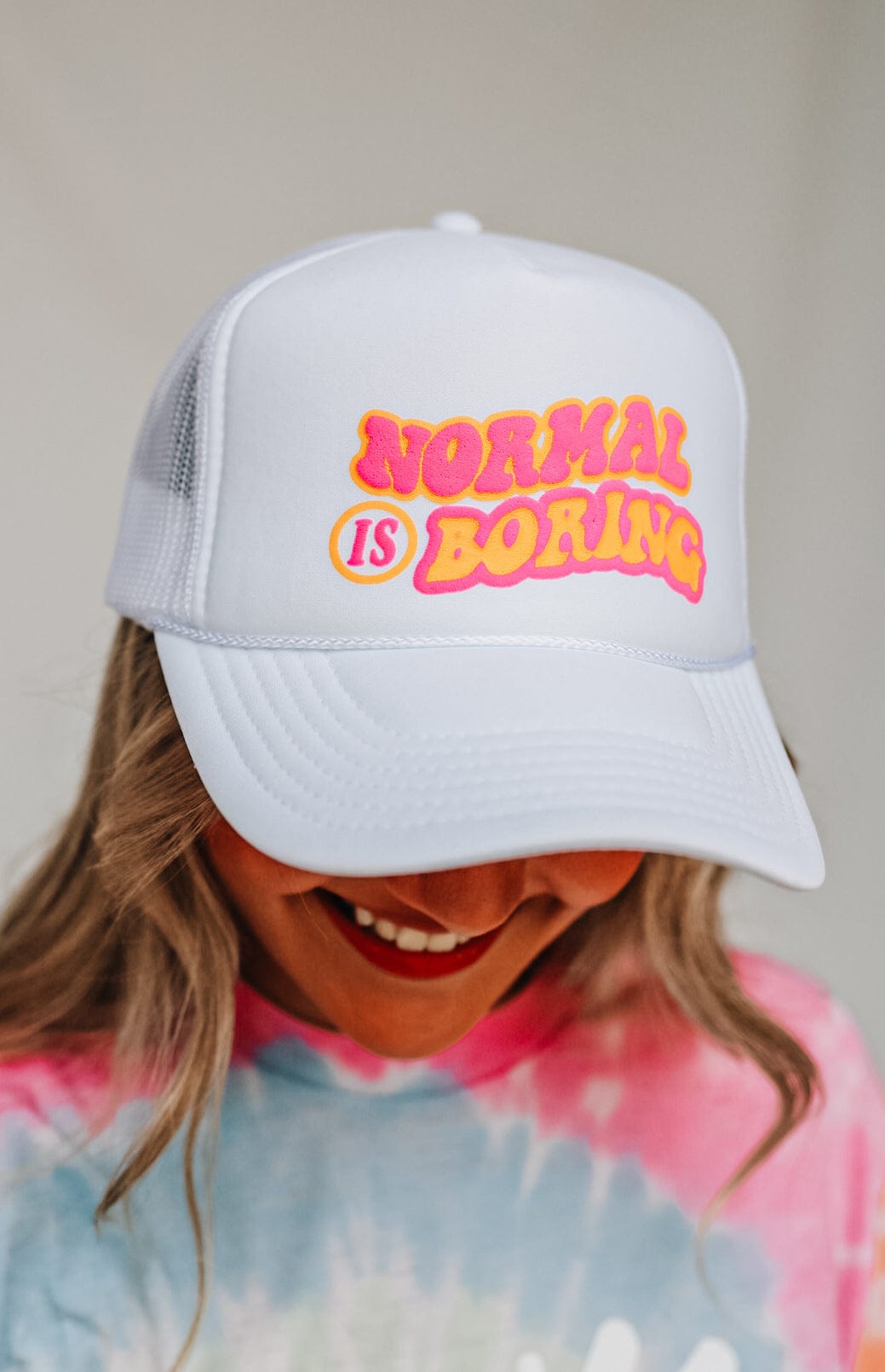Normal is Boring Trucker Hat