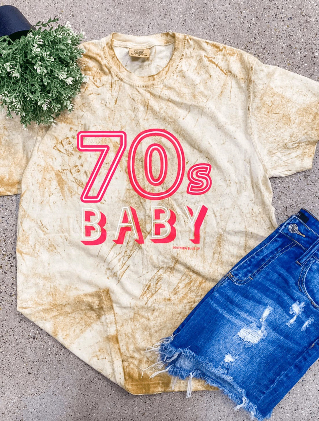 70s Baby Tie Dye CC Tee