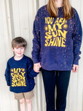My Only Sunshine YOUTH Bleached Sweatshirt