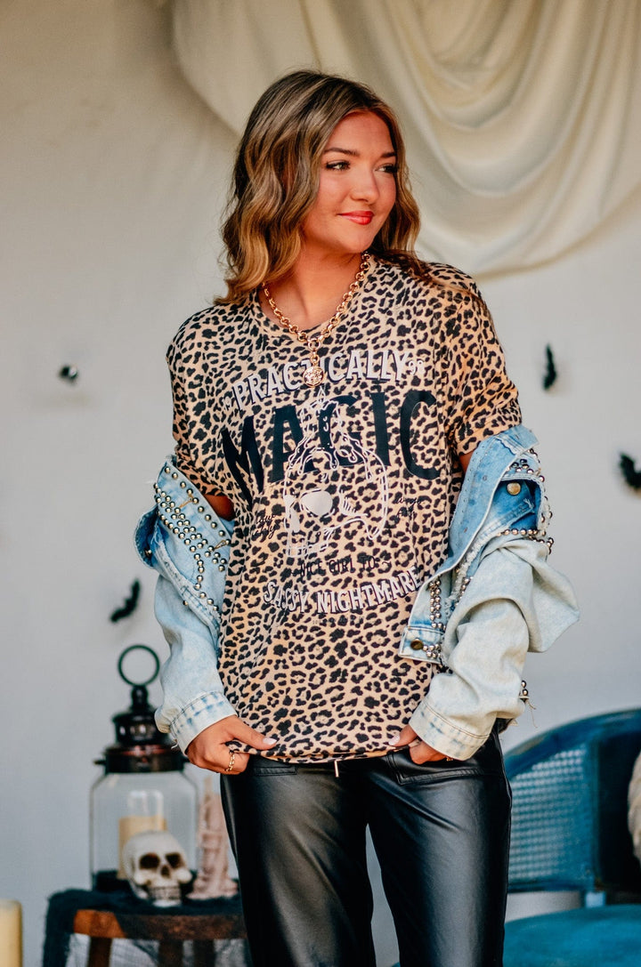 Practically Magic Leopard Tee