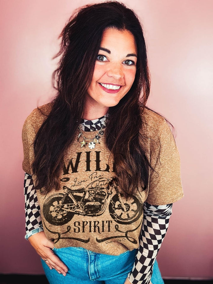 Wild Spirit Scoop Tee