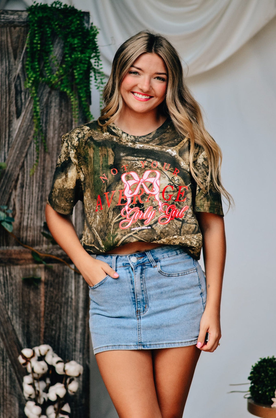 Not Your Average Girly Girl Camo Tee
