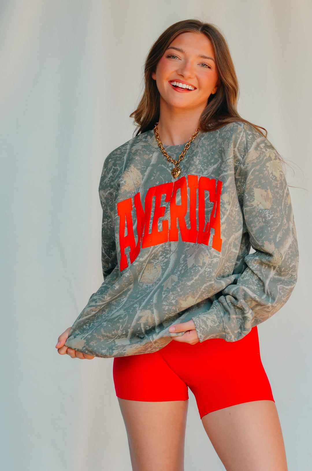America Camo Sweatshirt