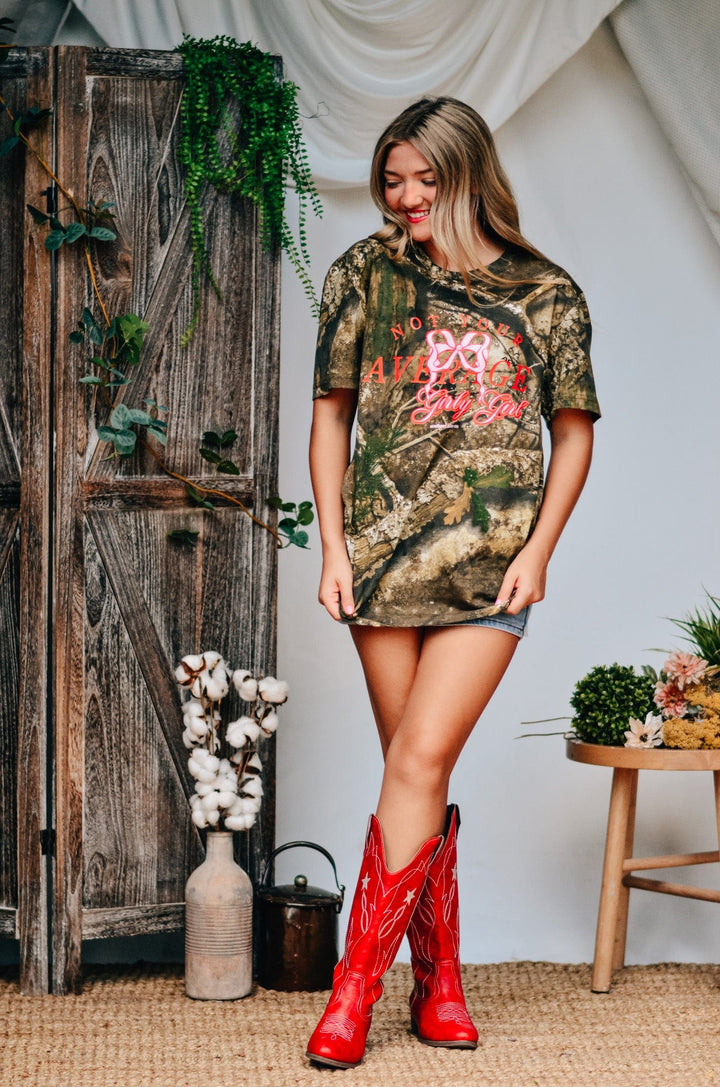 Not Your Average Girly Girl Camo Tee