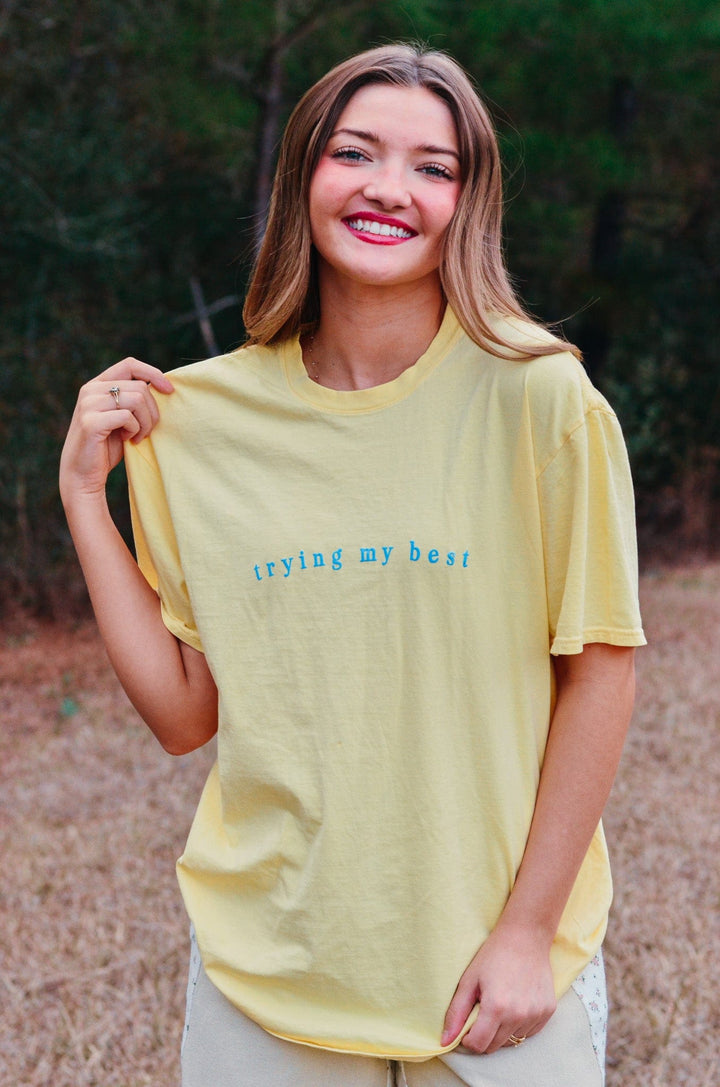 Trying My Best Tee