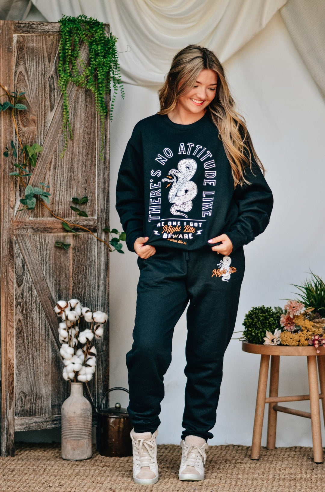 Might Bite Sweatshirt