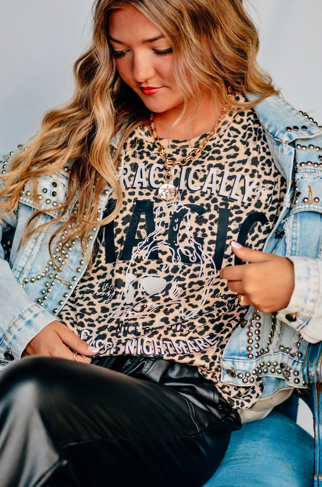 Practically Magic Leopard Tee