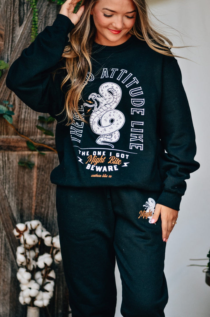 Might Bite Sweatshirt