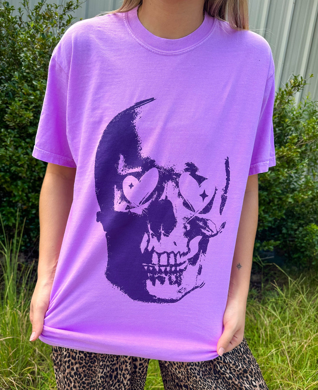 Heart Eyes Skull CC Tee