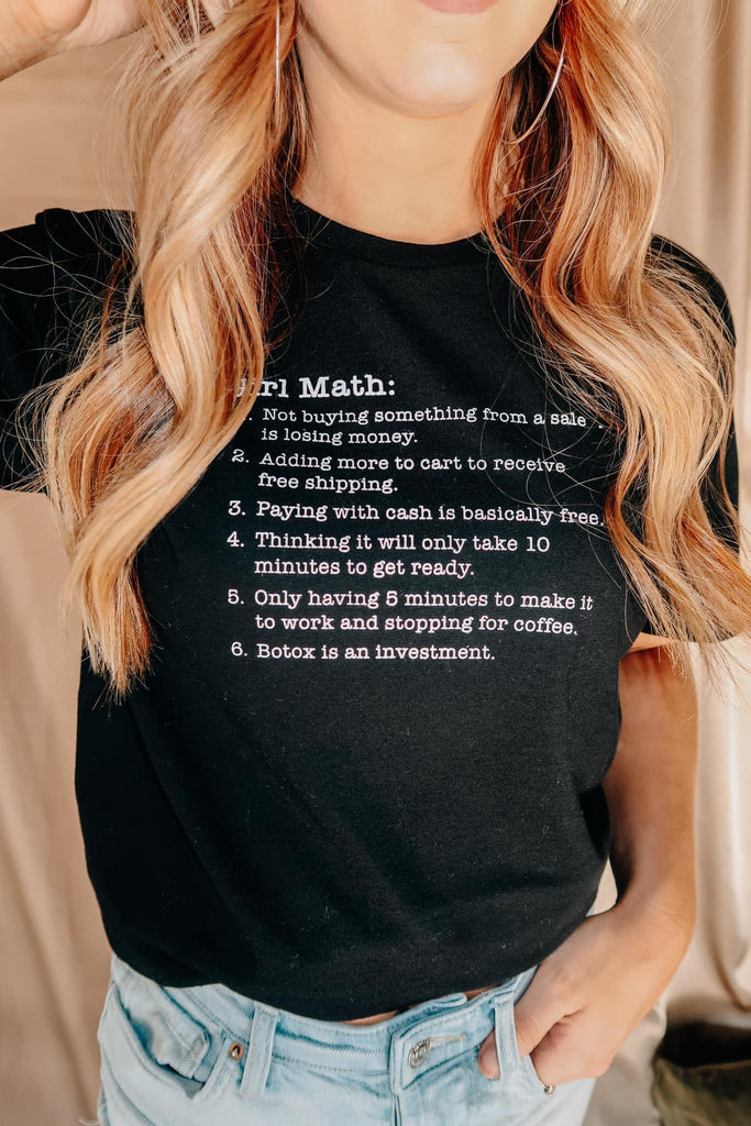 Girl Math Tee