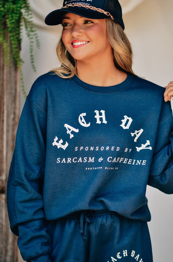 Sarcasm & Caffeine Sweatshirt