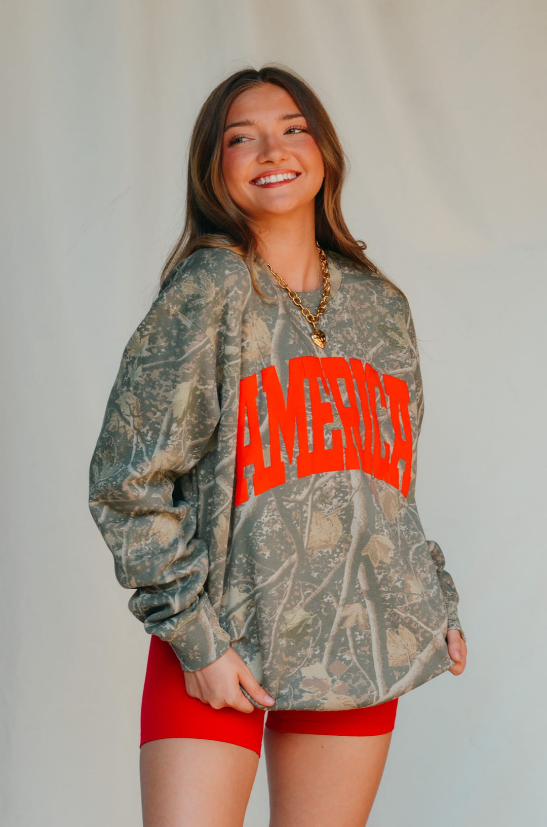 America Camo Sweatshirt