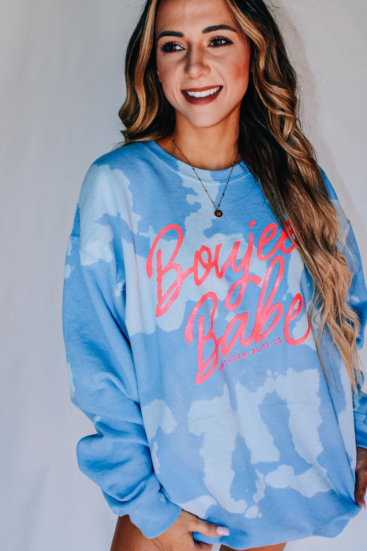 Boujee Babe Blue Bomba Sweatshirt