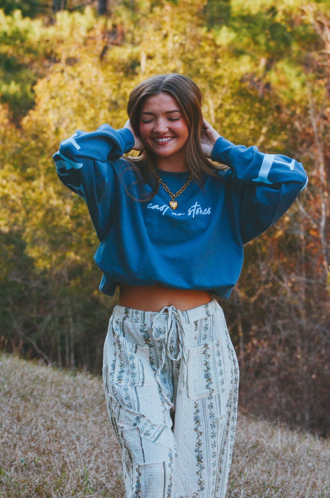 Forgiven Blue Sweatshirt