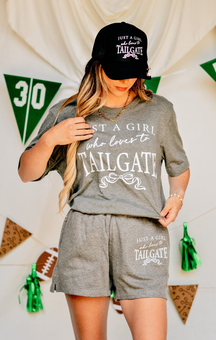 Just a Girl Who Loves to Tailgate Tee