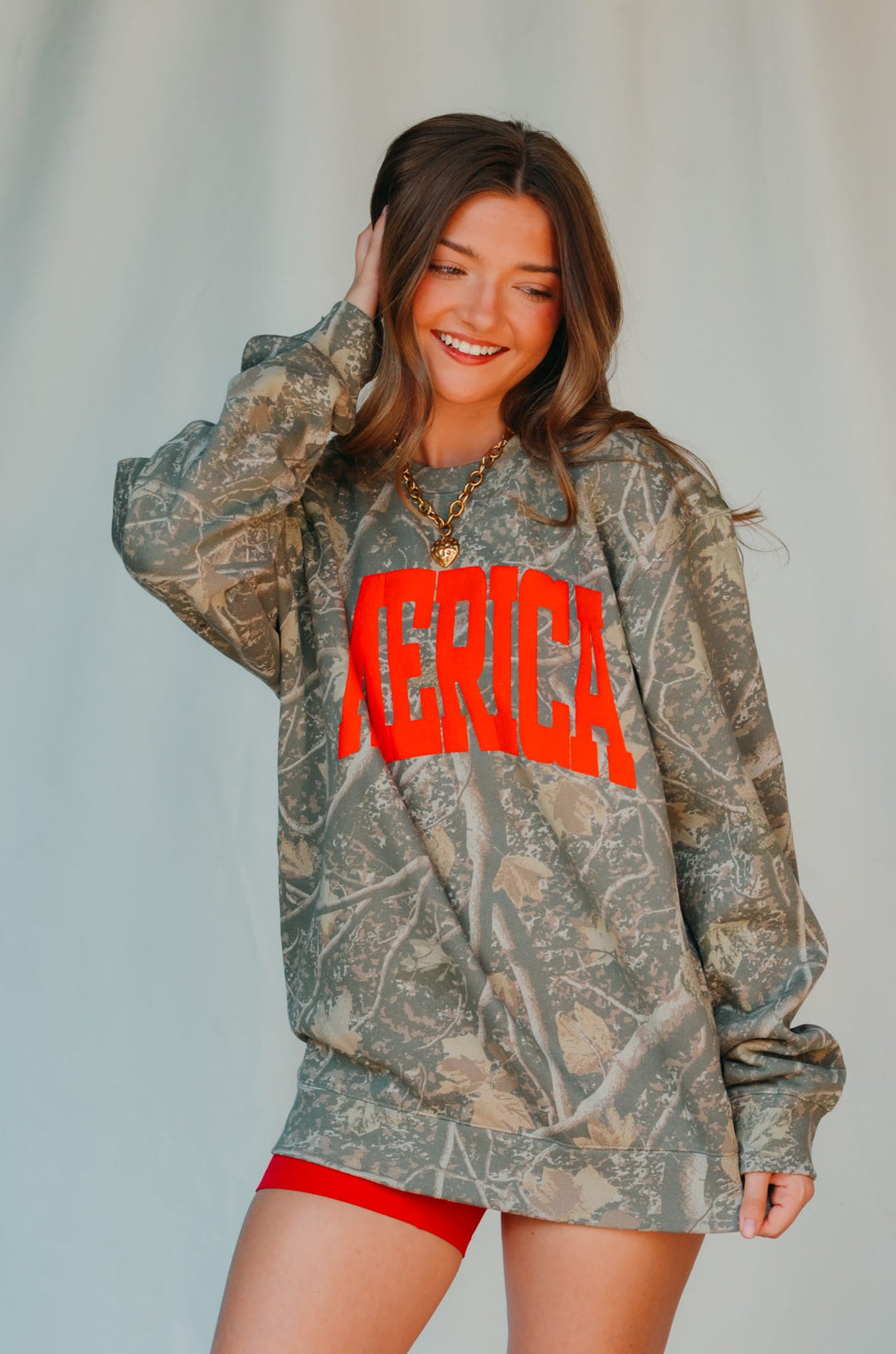 America Camo Sweatshirt