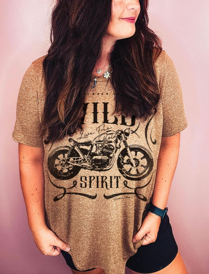 Wild Spirit Scoop Tee