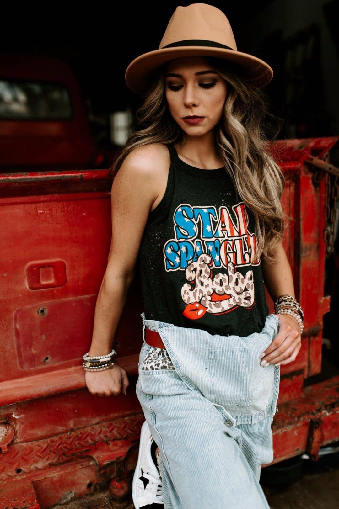 Star Spangled Babe Tank