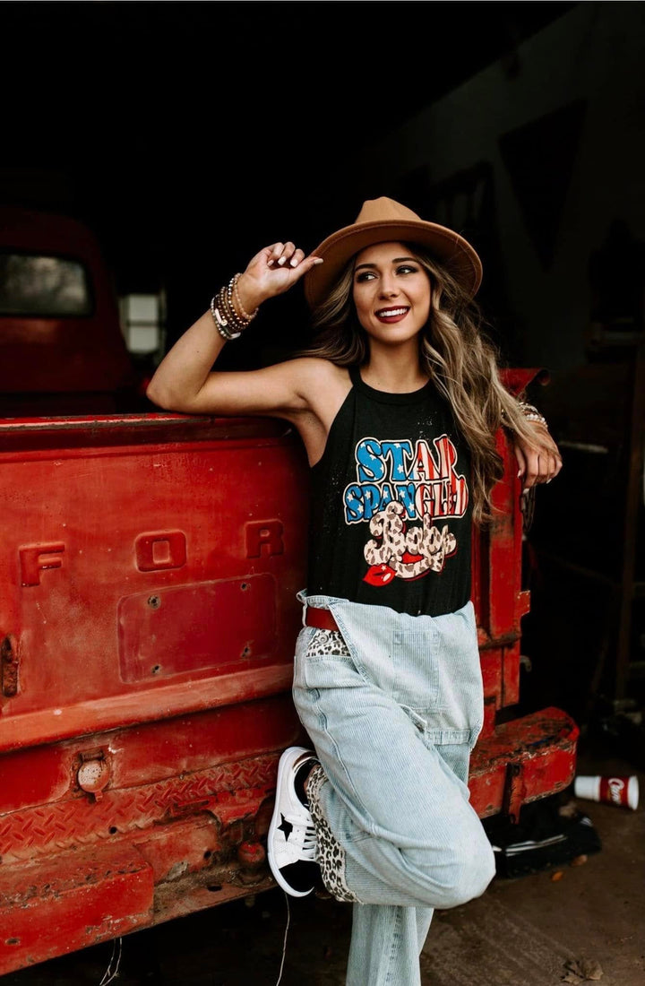 Star Spangled Babe Tank