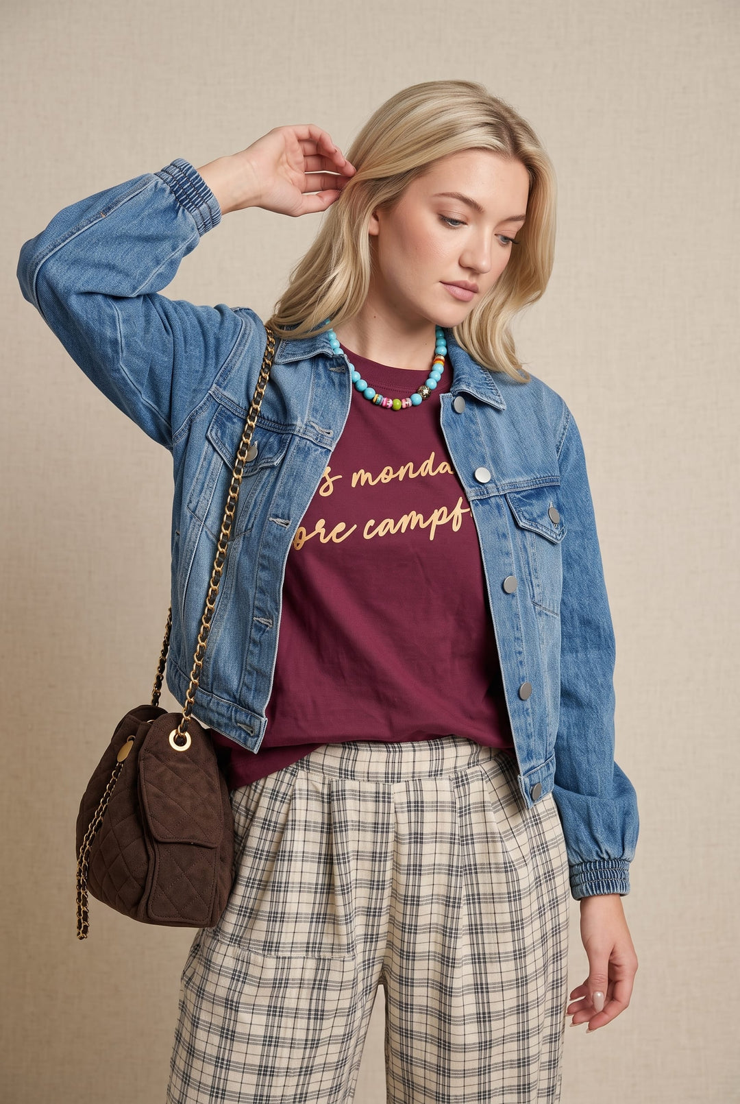 Less Mondays More Campfires Boxy Tee