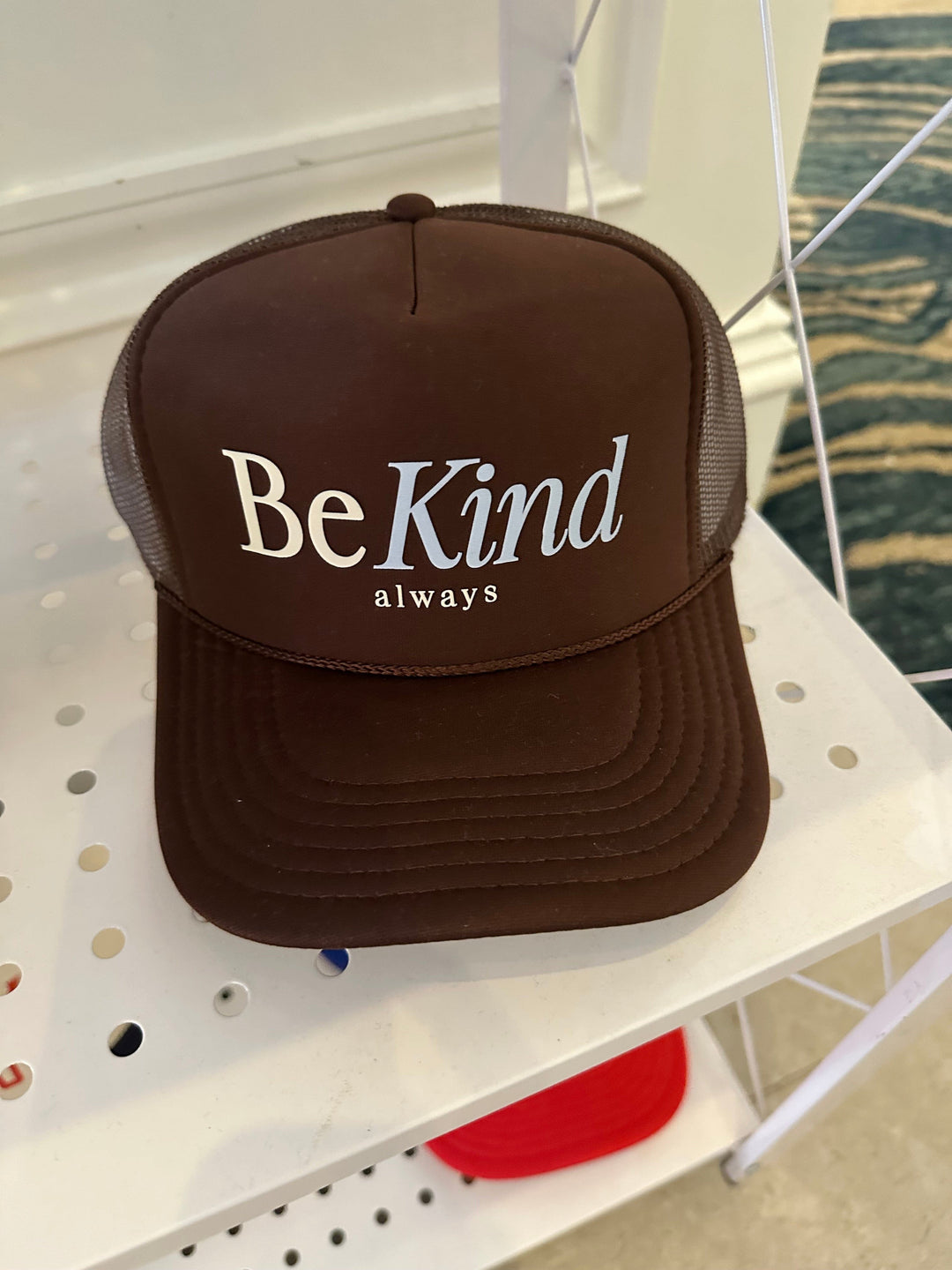 Be Kind Always Brown Trucker