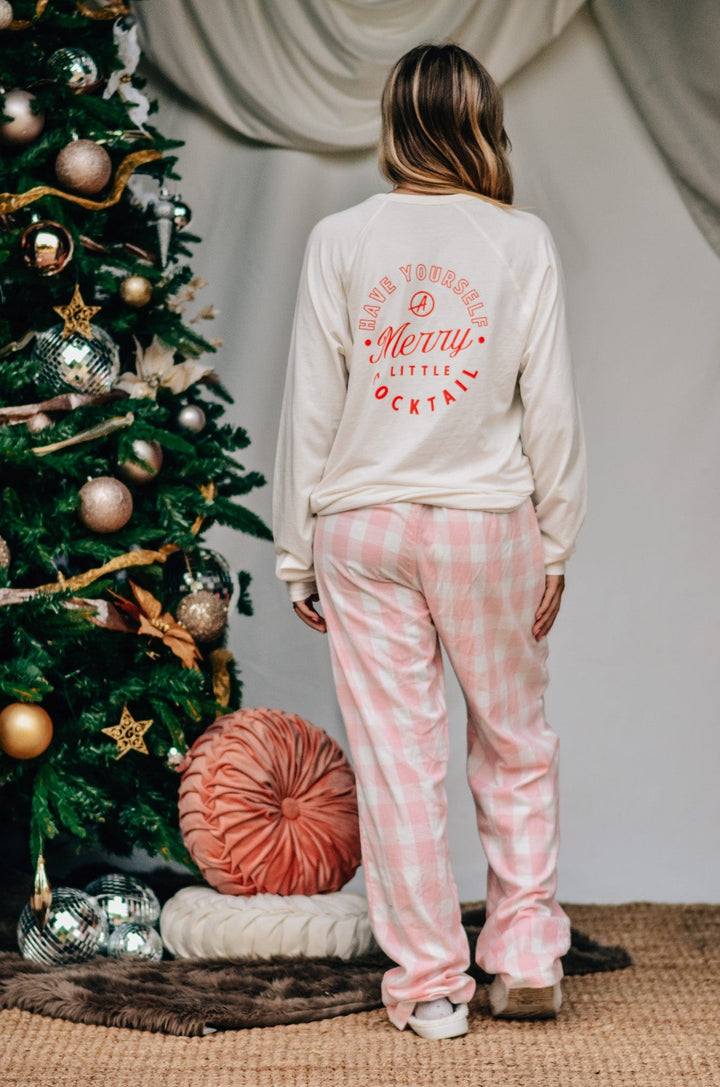 Merry Little Cocktail Plaid Pants