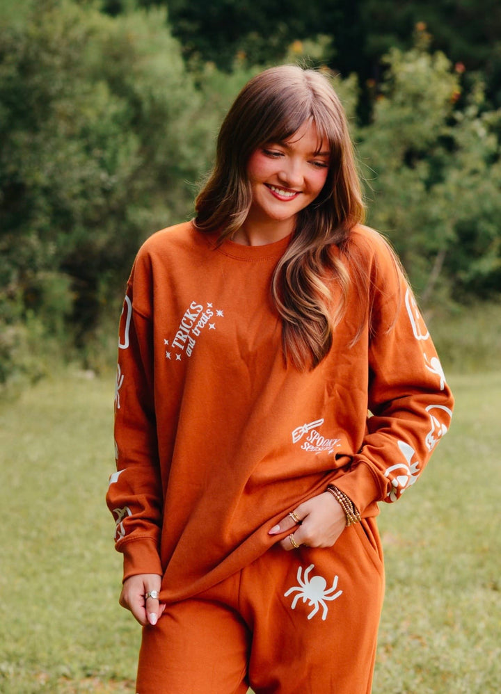 Spooky Rust Sweatshirt